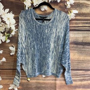 BCBGMAXAZRIA “Cameron” Chambray Sweater